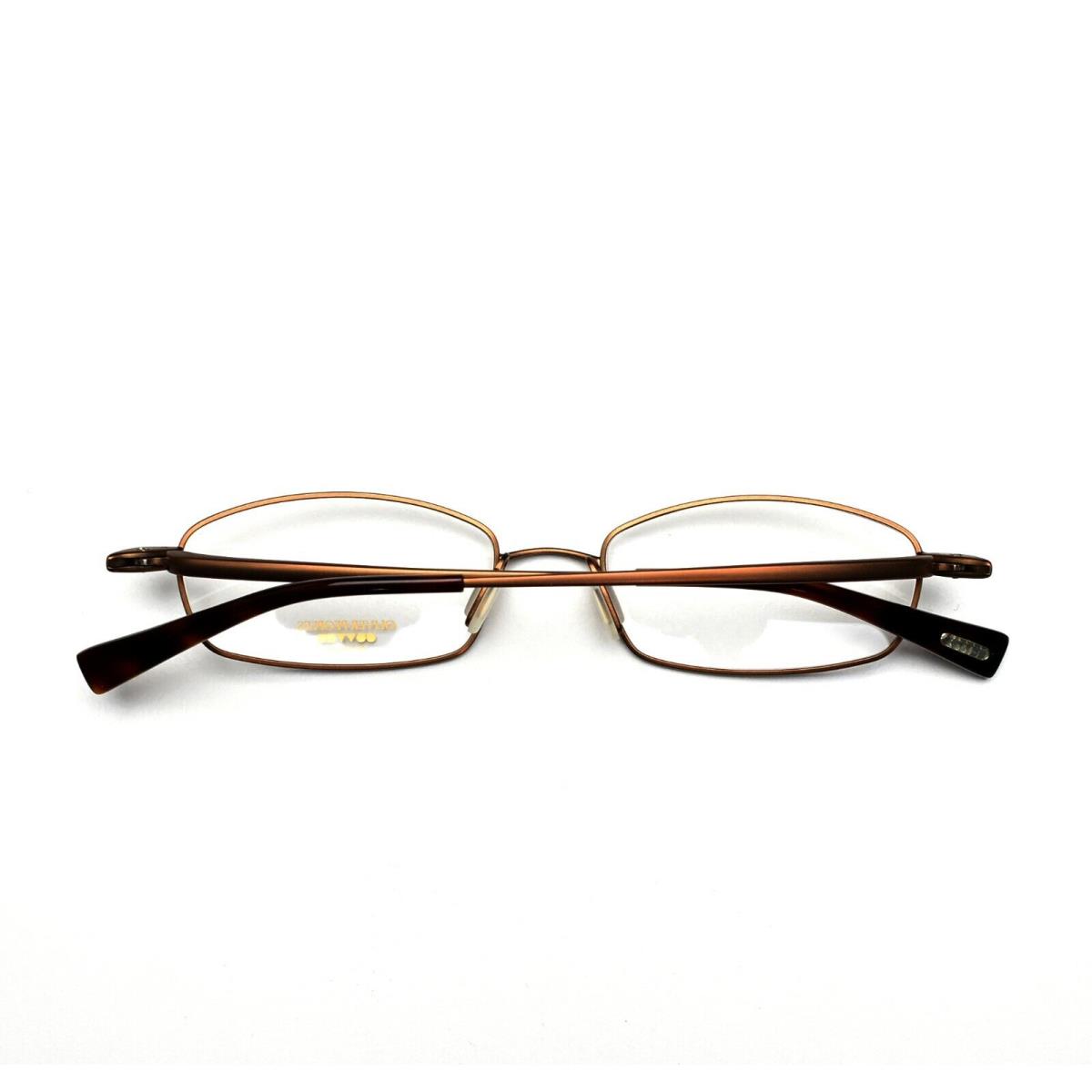 Oliver Peoples Eyeglasses 670 Titanium 49-17-135 AUT Bronze