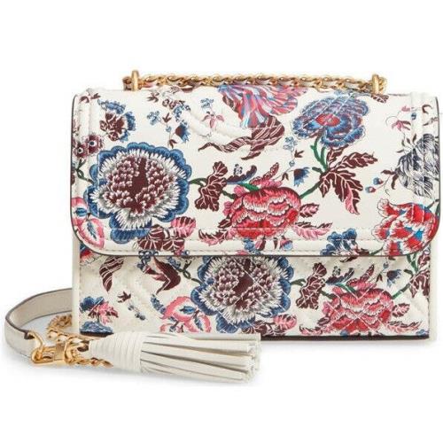 Tory Burch Fleming Printed Small Convertible Shoulder Bag Crossbody