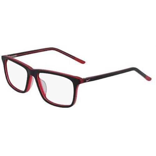 Nike 5541 Matte Black Gym Red 015 Eyeglasses