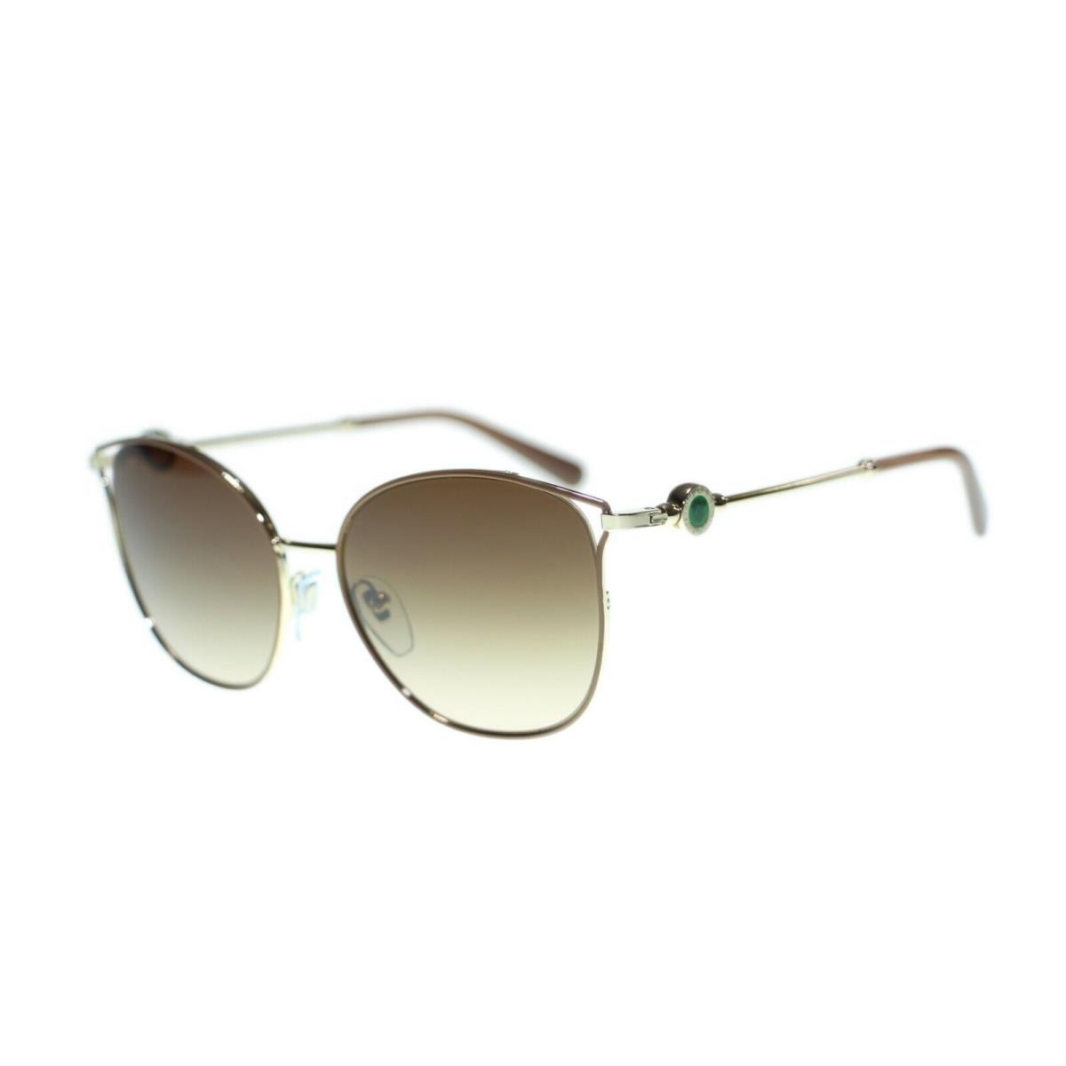 Bvlgari BV6114 Metal Frame Shades Womens Sunglasses 203613 Brown