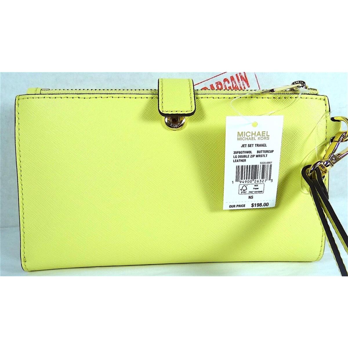 Michael Kors Michael Kors Jet Set Wristlet Wallet- Buttercup