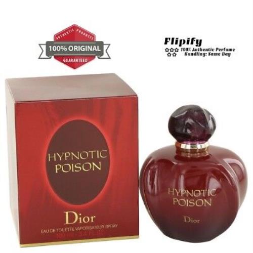 Dior Hypnotic Poison Perfume 1.7 oz / 1 oz / 3.4 oz Edt Spray For Women
