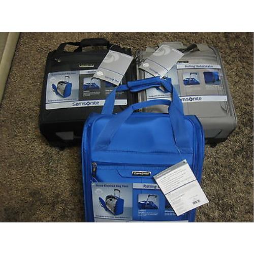 Samsonite 732611041 Rolling Underseater Fits Under Most Airline Seats