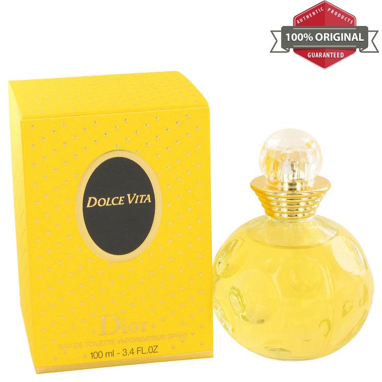Dolce Vita Perfume 3.3 3.4 oz 1.7 oz Edt Spray For Women by Christian Dior 100ML