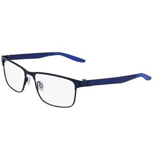 Nike 8130 Satin Navy Racer Blue 416 Eyeglasses