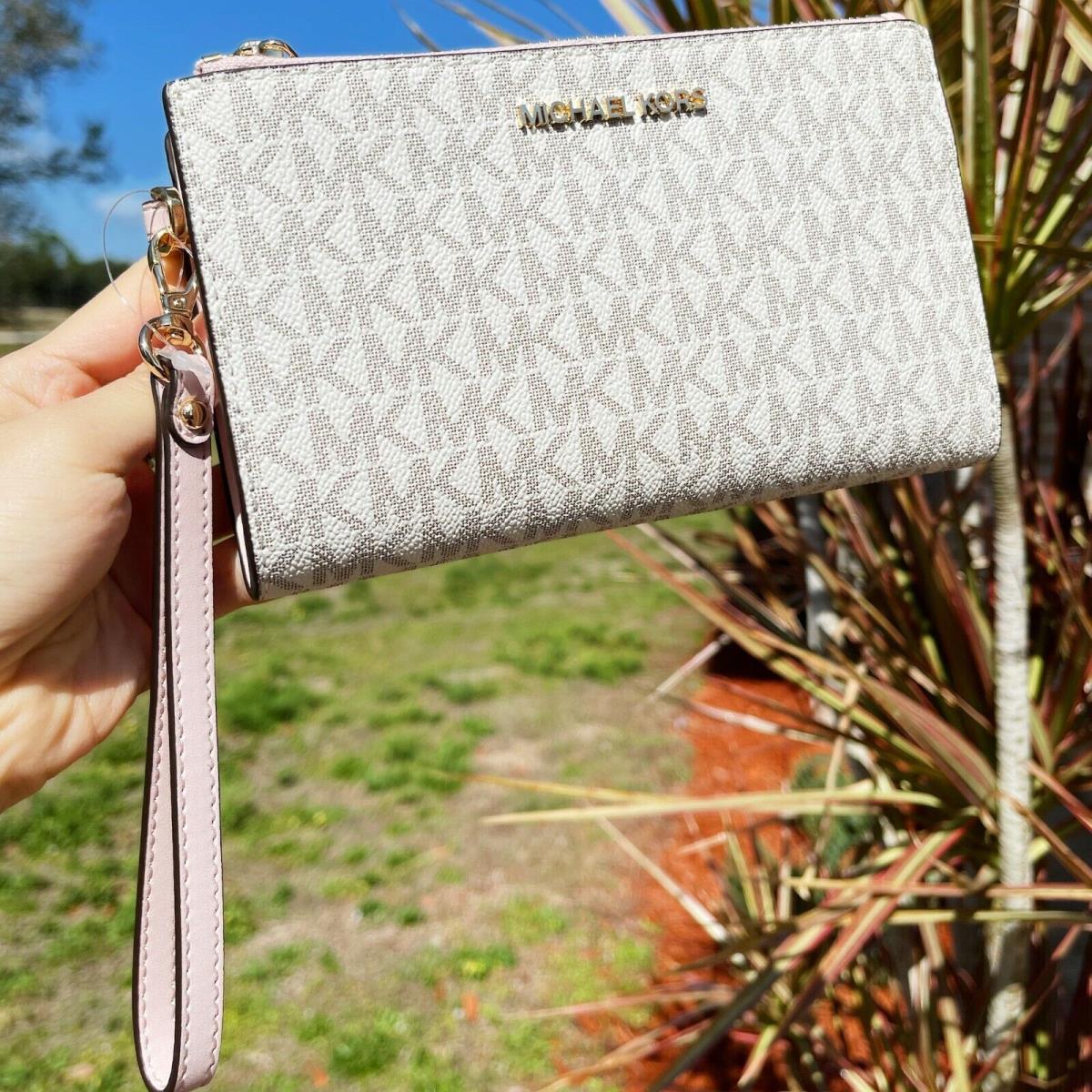 michael kors double wristlet