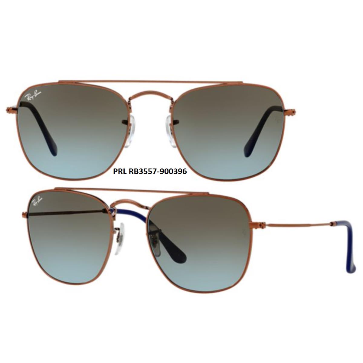 Ray-ban Sunglasses RB3557 Series Multiple Colors Avaliable New/authentic 900396 (Bronze-Copper Blue/Brown)