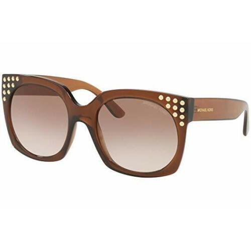 Michael Kors Destin Sunglasses MK2067 Rectangle 56mm 334813 Brown