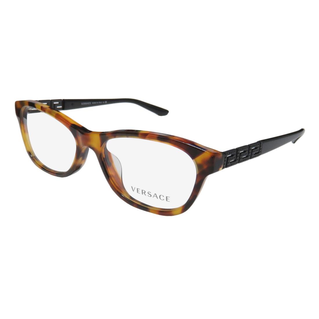 Versace Rectangular Eyeglass Frames 3212BA 54mm