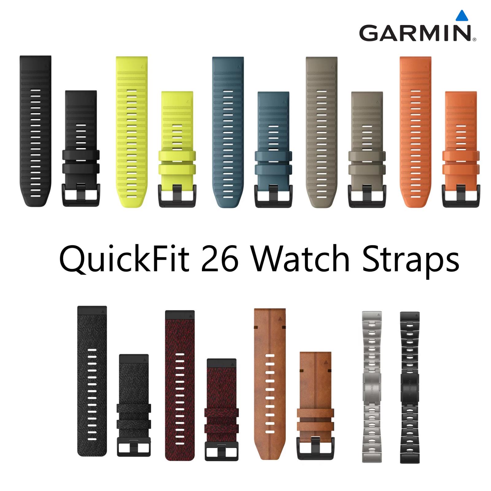 Garmin Quickfit 26 Replacement Watch Bands For Garmin Fenix 6X