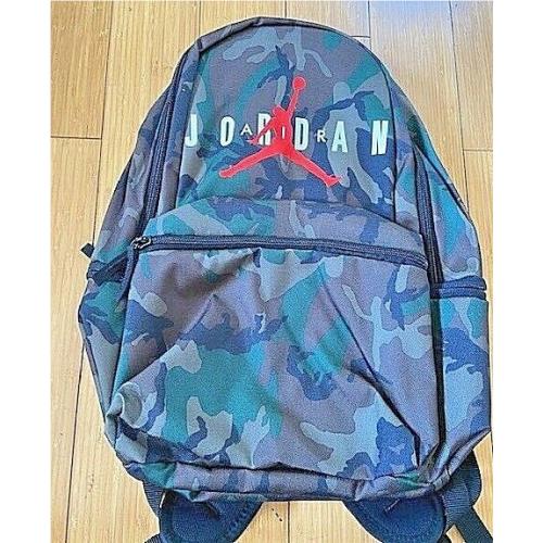 Nike Air Jordan Jumpman Backpack School Bag Laptop Royal White Red Camo Camo