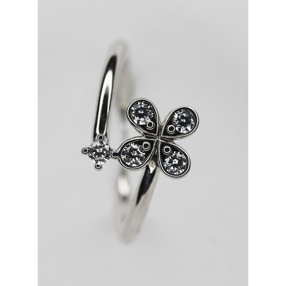 Pandora four deals petal flower ring