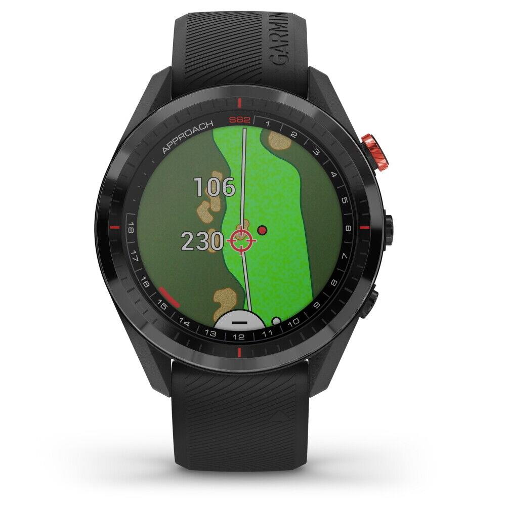 Garmin Approach S62 Premium Gps Golf Watch - Choose Your Color - Black