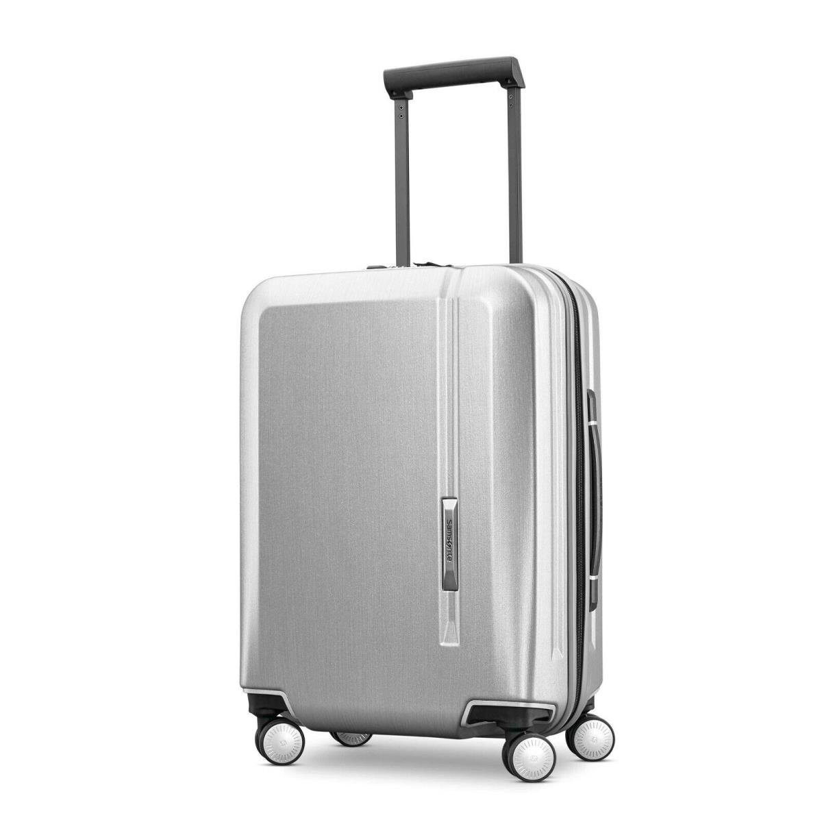 Samsonite Novaire 20 Carry-on 360 Spinner Trolley Wheel Luggage Travel Suitcase Silver