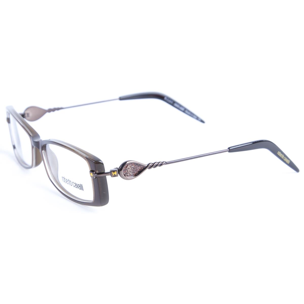 Roberto Cavalli Corbezzolo Eyeglass Frames 53mm Brown Glitter