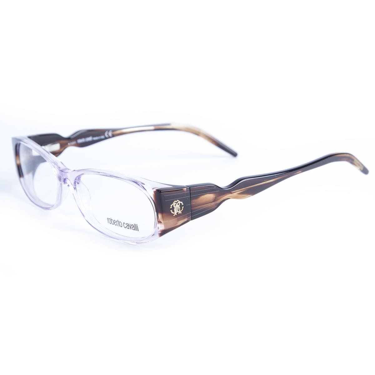 Roberto Cavalli Agave Eyeglass Frames 55mm Lilac/tortoise