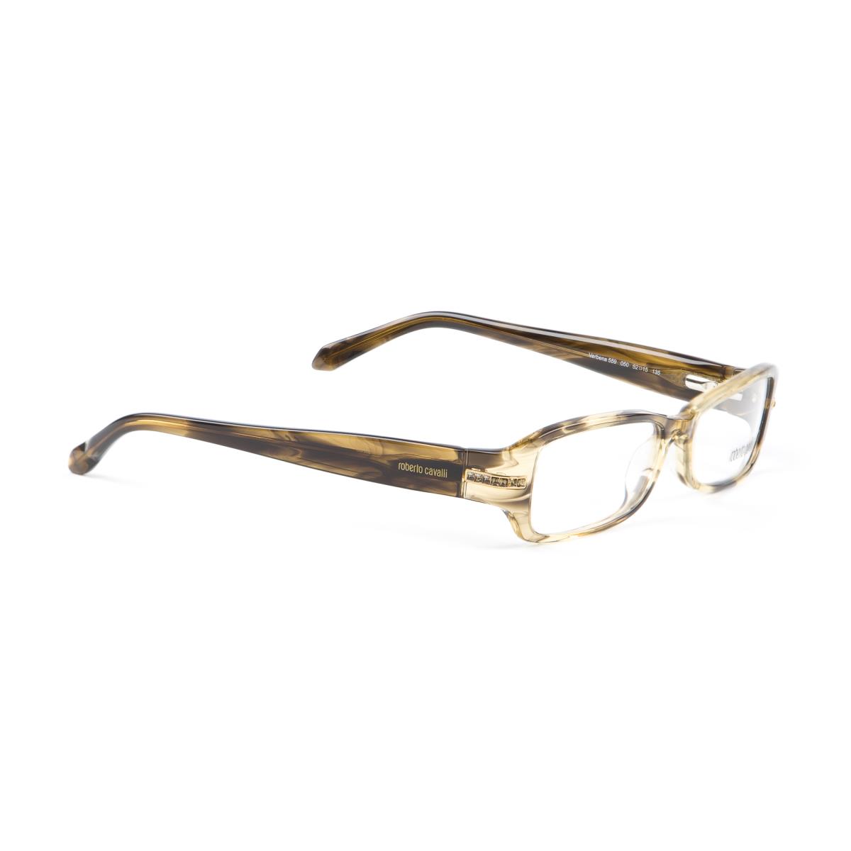 Roberto Cavalli Verbena 559 Eyeglass Frames 52mm 050-Grey Horn