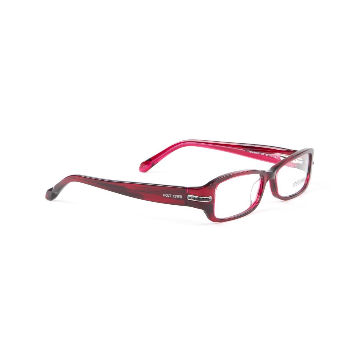 Roberto Cavalli Verbena 559 Eyeglass Frames 52mm 068-Burgundy