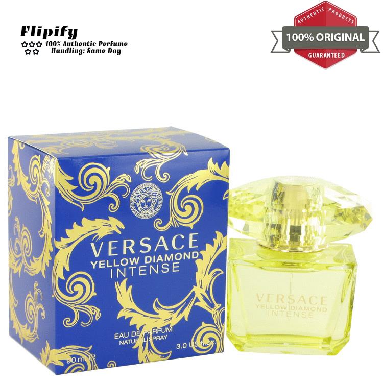 Versace Yellow Diamond Intense Perfume 3 oz 1.7 oz Edp Spray Women by Versace