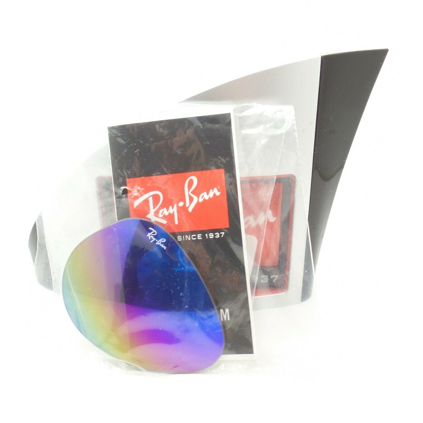 Ray-ban Ray Ban 3025 Replacement Lenses Aviator 9019/C2 Rainbow Mirr