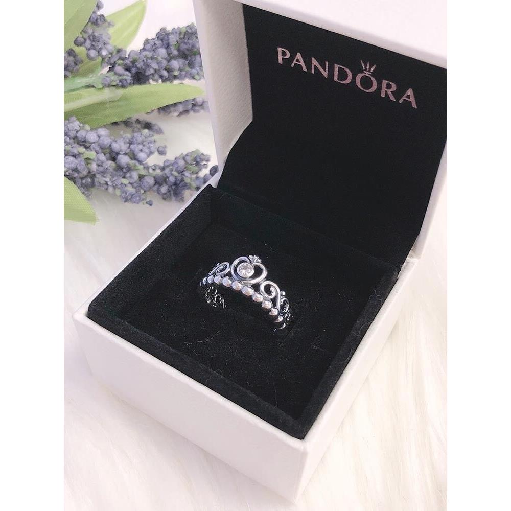 Pandora SS 925 Ale My Princess Tiara Ring 190880CZ All Sizes 48