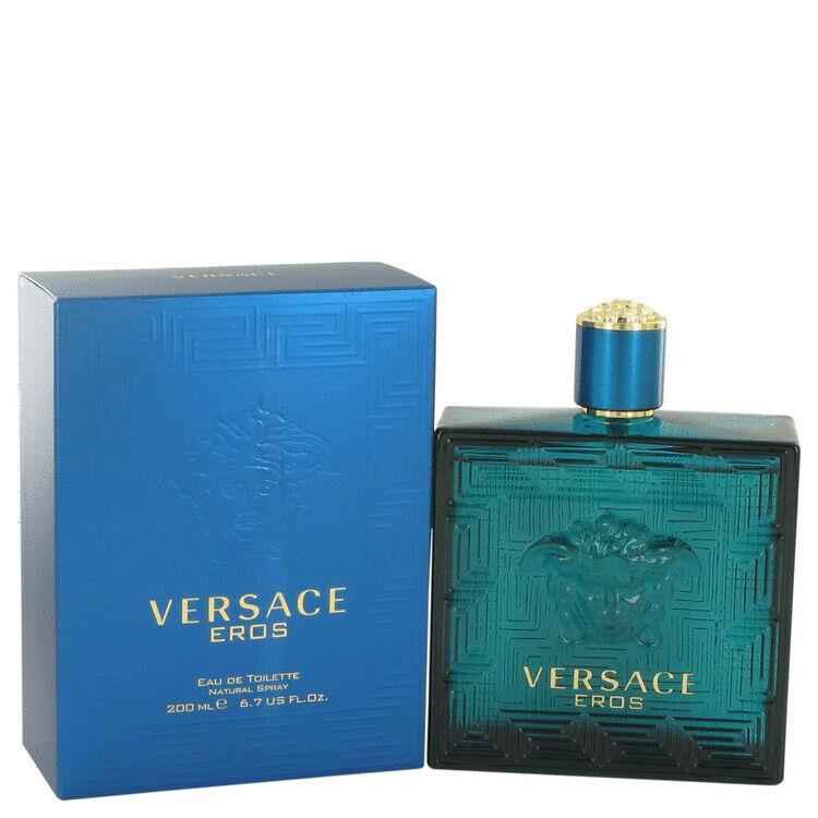 Eros By Versace Cologne Men Perfume 1 /3.4/ 6.7oz Edt Spray Fragrance 6.7 oz EDT Spray