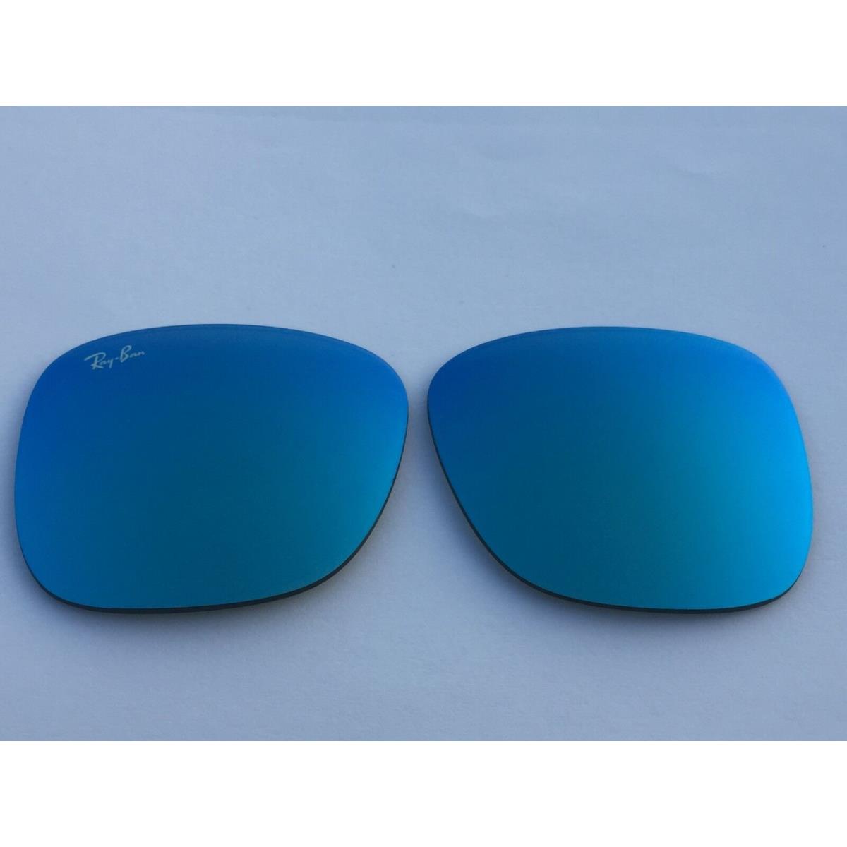 Ray-ban RB4165 Justin Replacement Lenses 54mm Flash Blue Mirror