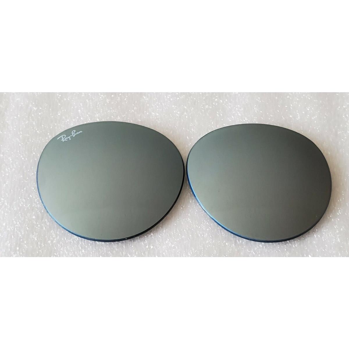 Ray-ban Replacement Lenses RB3447 / RB3532 Round 50mm Silver Mirror 50mm