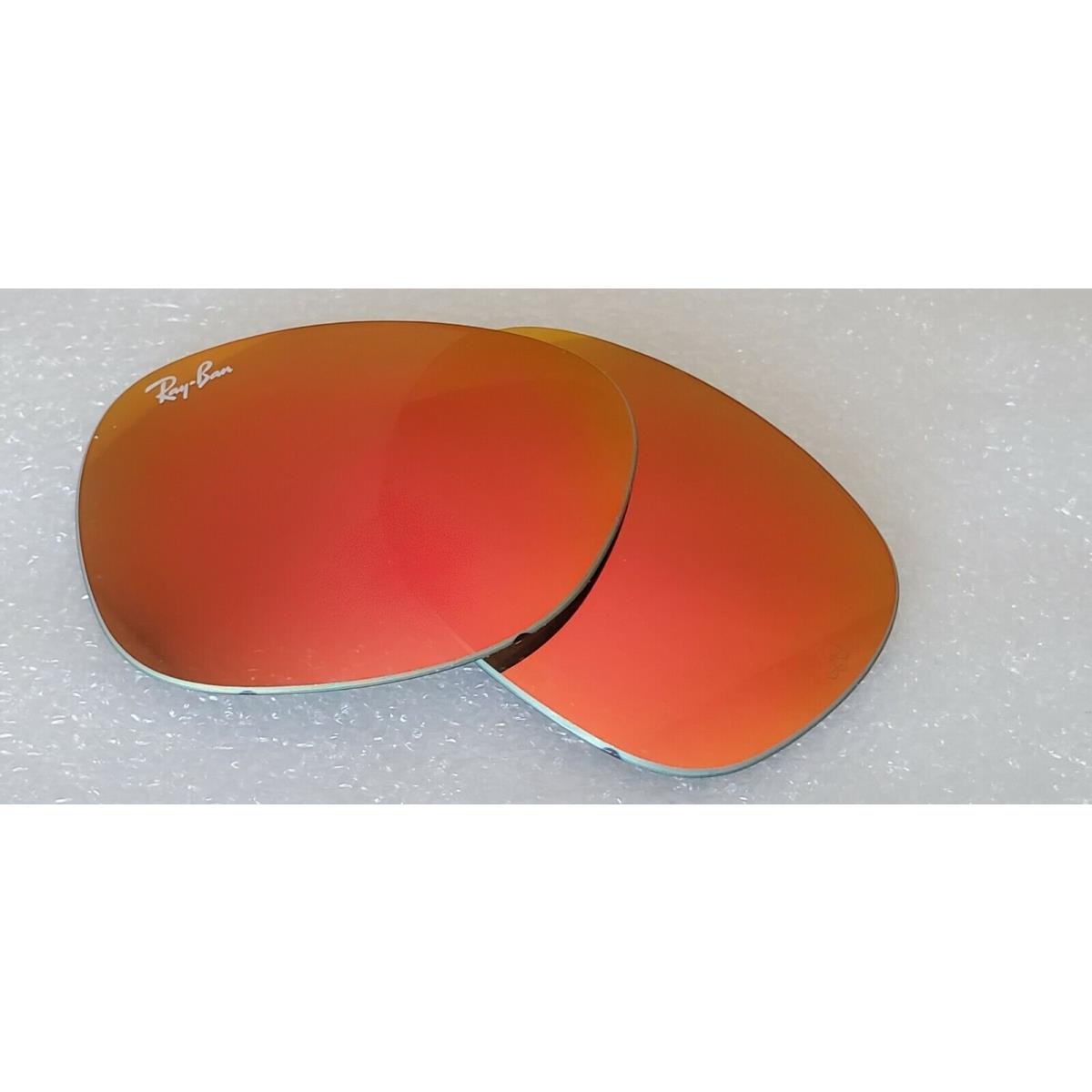 Ray-ban New Wayfarer RB2132 Wayfarer Replacement Lenses 52mm 55mm 58mm Orange Mirror Flash 55mm