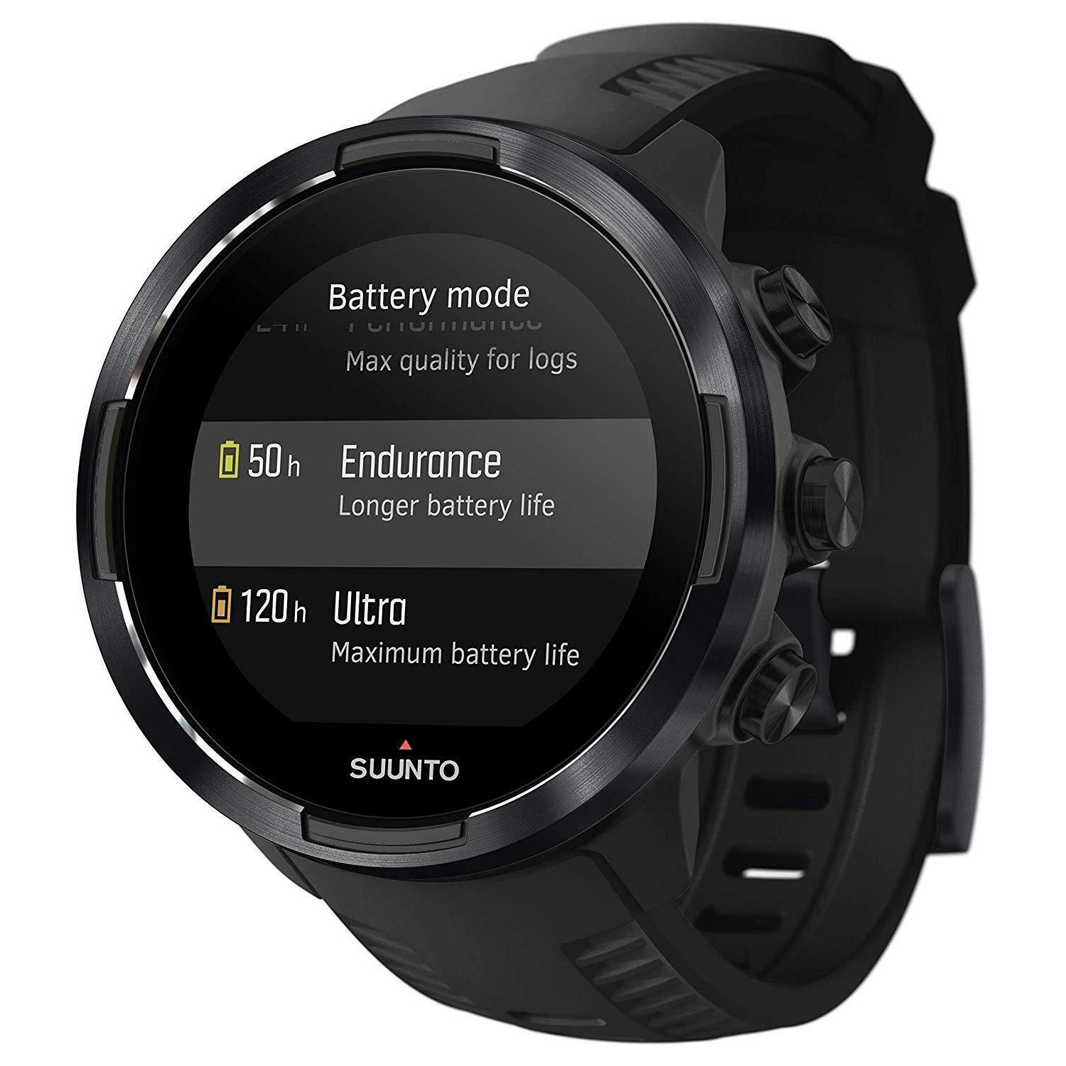 Suunto 9 Multisport Gps Watch w/ Wrist-based Heart Rate Multiple Battery Modes BARO Black