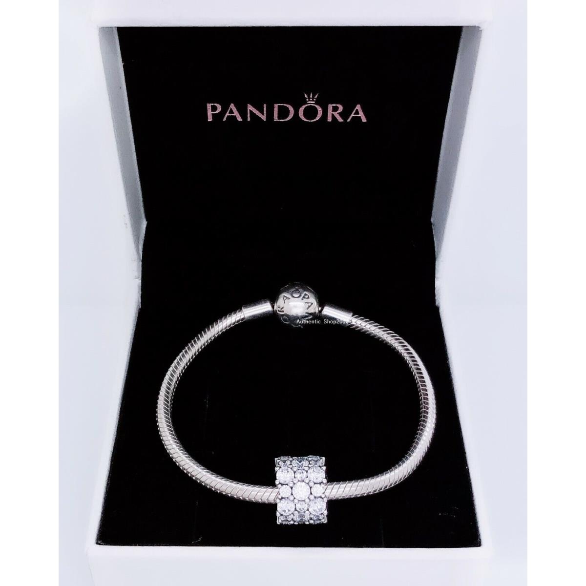 Pandora 925 Clear Sparkle Crystals Charm Pendant 798487C01