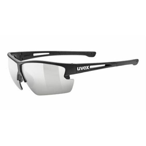 Uvex Sportstyle 812 Sunglasses - Wrap Frame - Premium Mirror Lens+ Sleeve