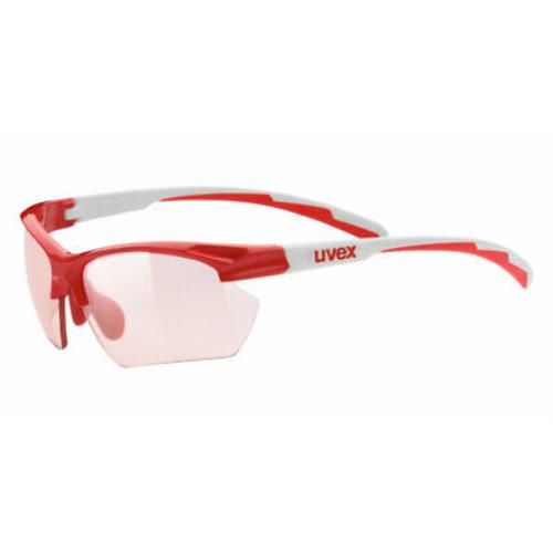 Uvex Sportstyle 802 Small Sunglasses - Variomatic Photochromic Lens - + Case