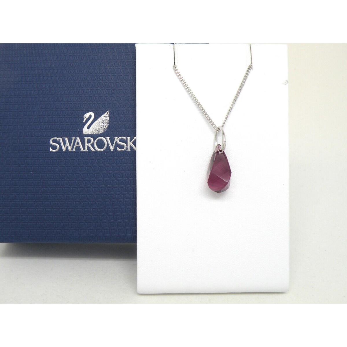 Swarovski Energetic Crystal Pendant Gold or Rhodium