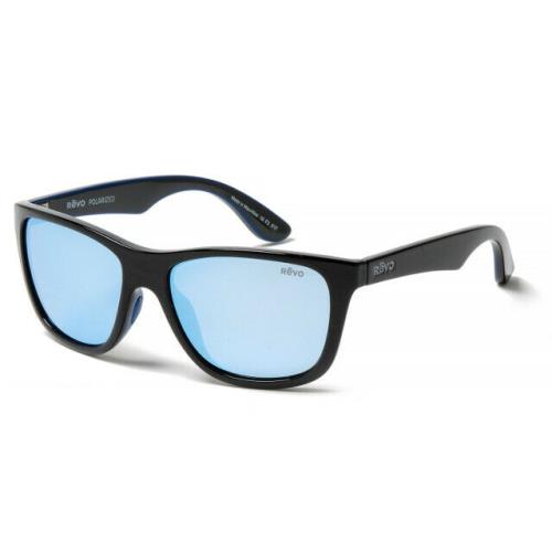 Revo Otis Polarized Sunglasses - RE 1001 01BL/BlackBlueGrey/BlueWater