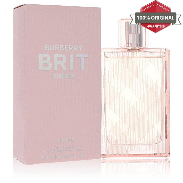 Burberry Brit Sheer Perfume 3.4 oz / .17 oz / 1 oz / 1.7 oz Edt For Women