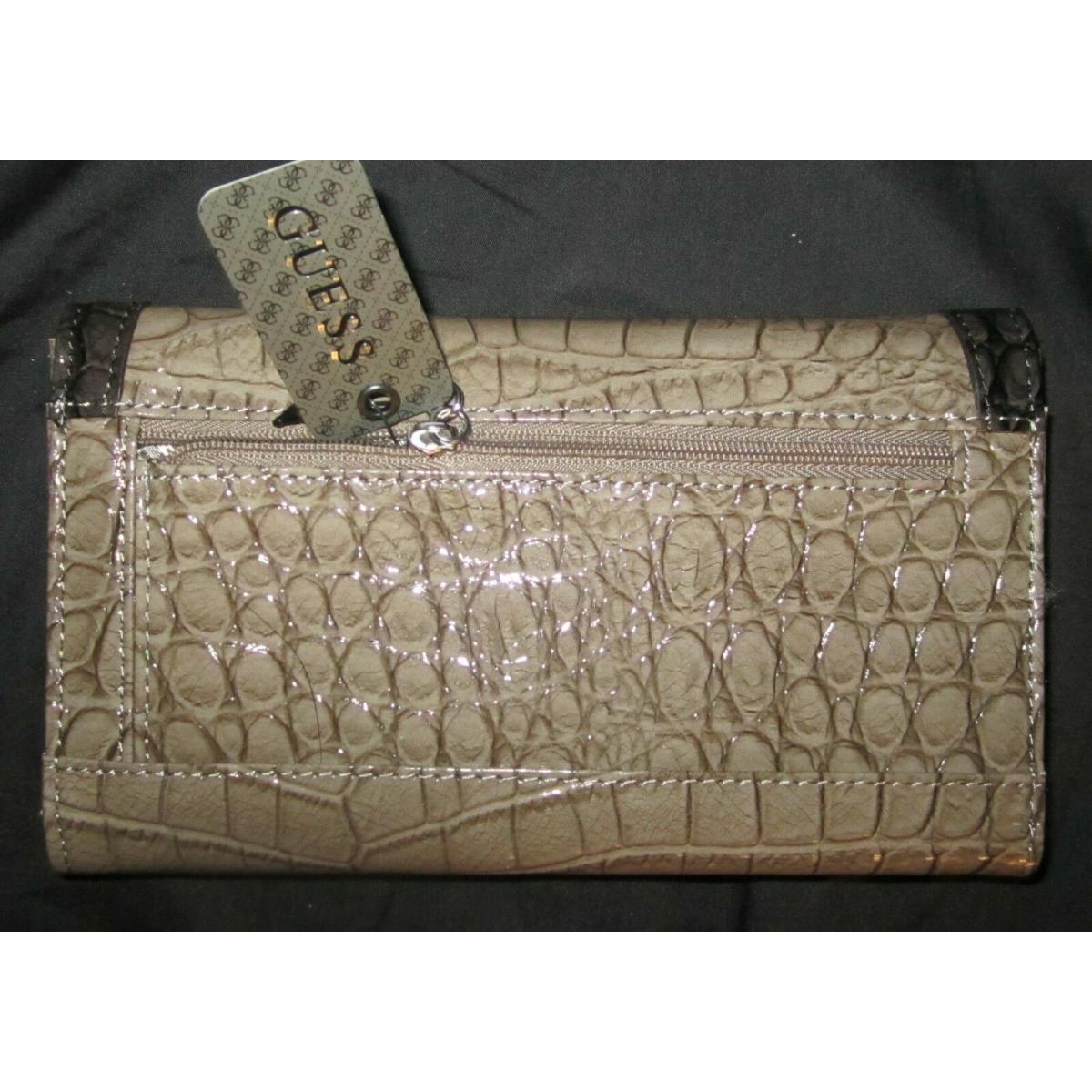 Guess Checkbook Wallet Women u Pick Slg Color and Style Carla SLG - Taupe Multi