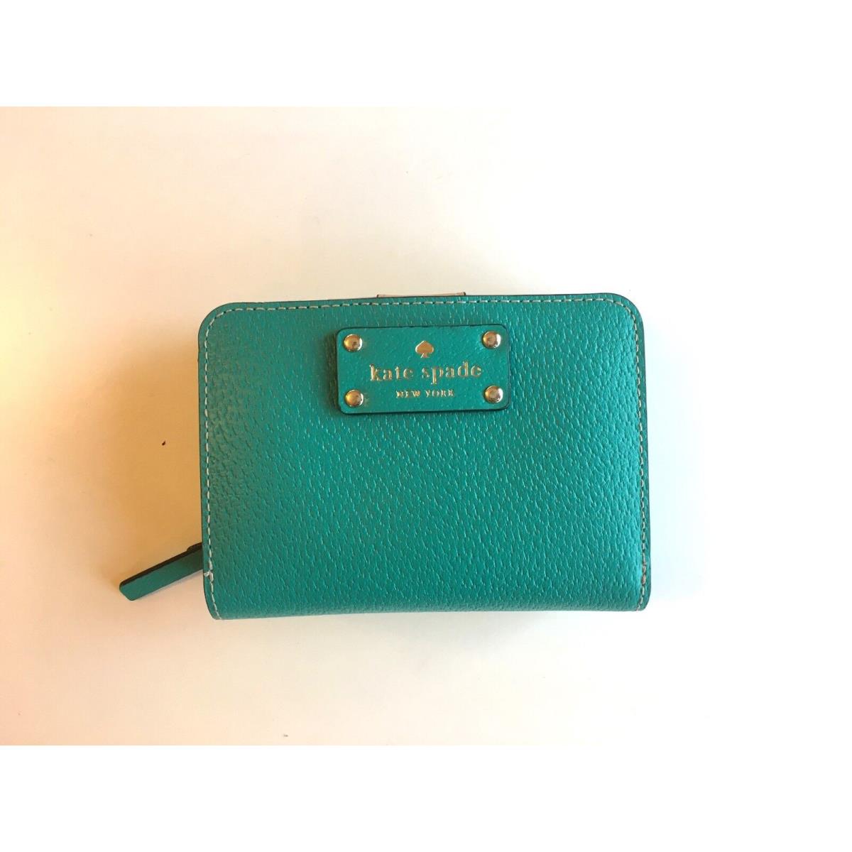 Kate Spade Wellesley Cara Wallet Zip Small Stacy Coin Purse WLRU1745 Gift Green