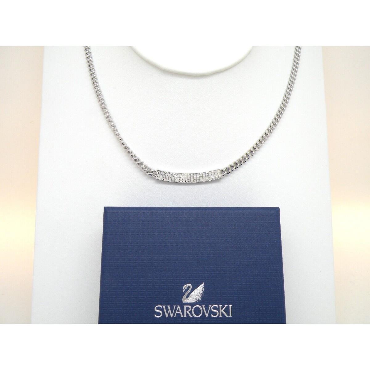 Swarovski Vio Necklace Rose or Rhodium