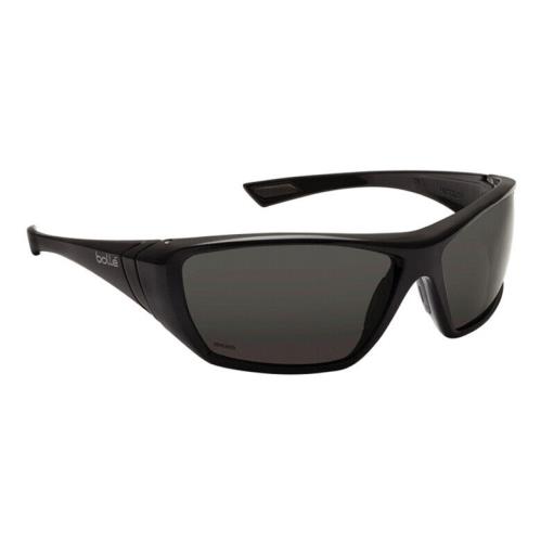 Bolle Hustler Safety Glasses Sunglasses Ansi Z87+ Work Eyewear Polarized Smoke Anti-Fog Lens