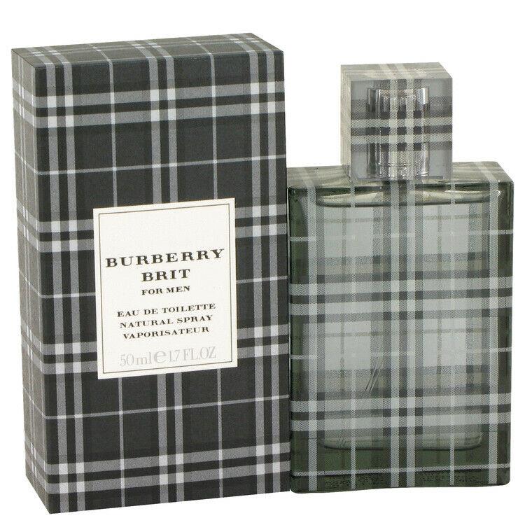 Burberry Brit Cologne Men Perfume Eau de Toilette Spray 0.14/1.7/3.4 oz Edt 1.7 oz Eau De Toilette Spray