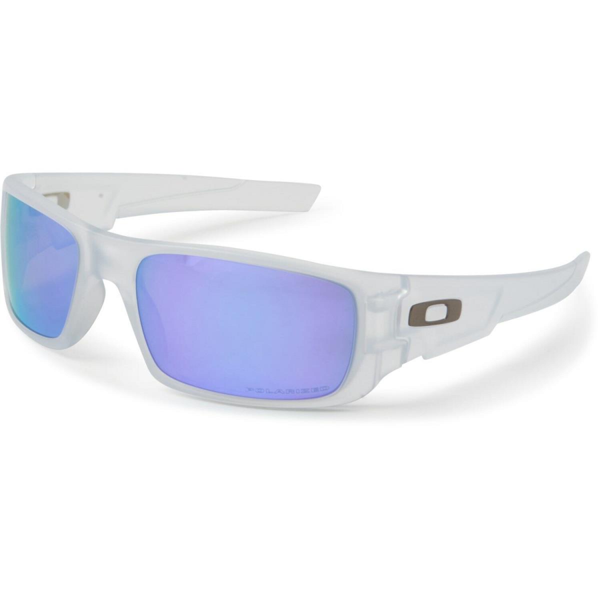 Oakley Crankshaft Polarized Sunglasses - OO9239 02/MatteClear/VioletIridium
