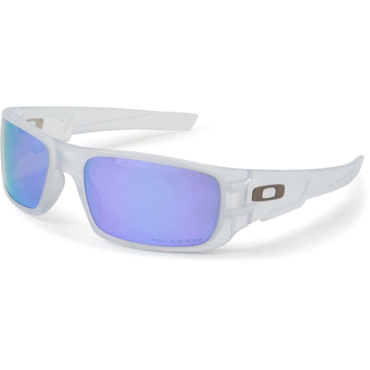 Oakley Crankshaft Polarized Sunglasses - OO9239 09/MatteClear/VioletIridiumPol