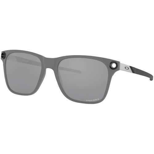 Oakley Men`s Apparition Square Sunglasses OO9451 Satin Concrete/prizm Black - Black Frame, Gray Lens