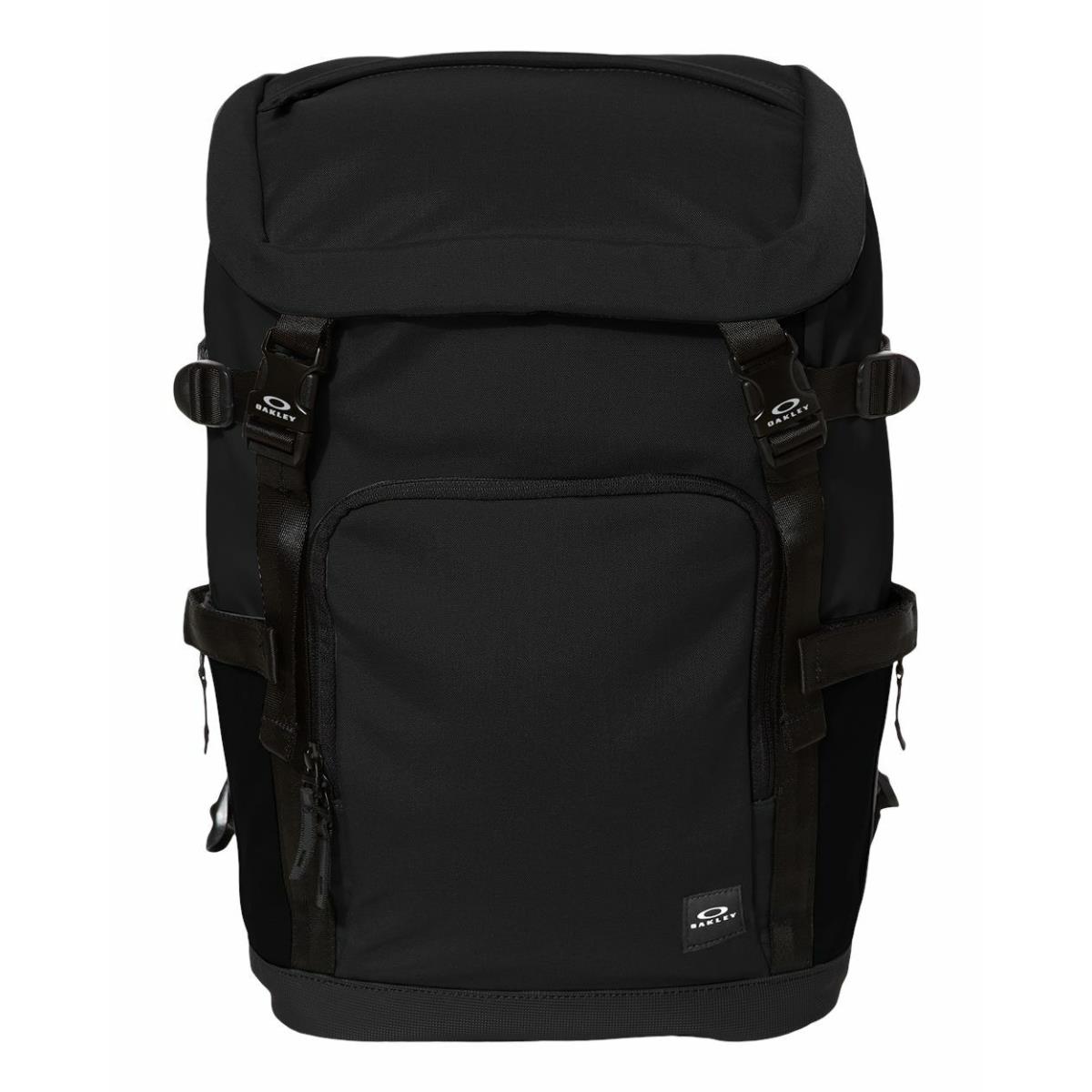 Oakley - Hiking Camping Travel Bag Holds 15 Laptop 22L Organizing Backpack Blackout