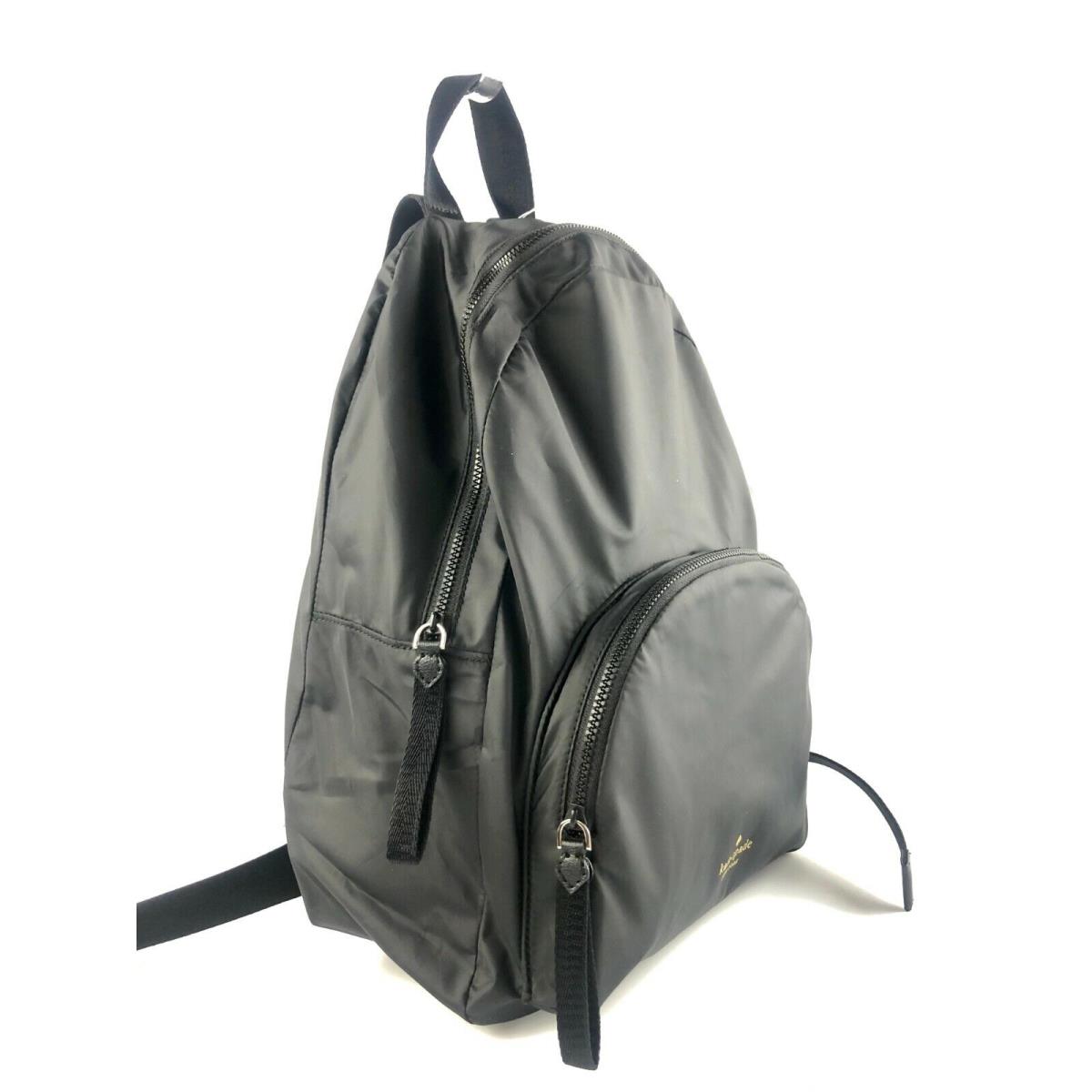 Kate Spade Arya Medium Nylon Packable Backpack Bookbag Bag Black