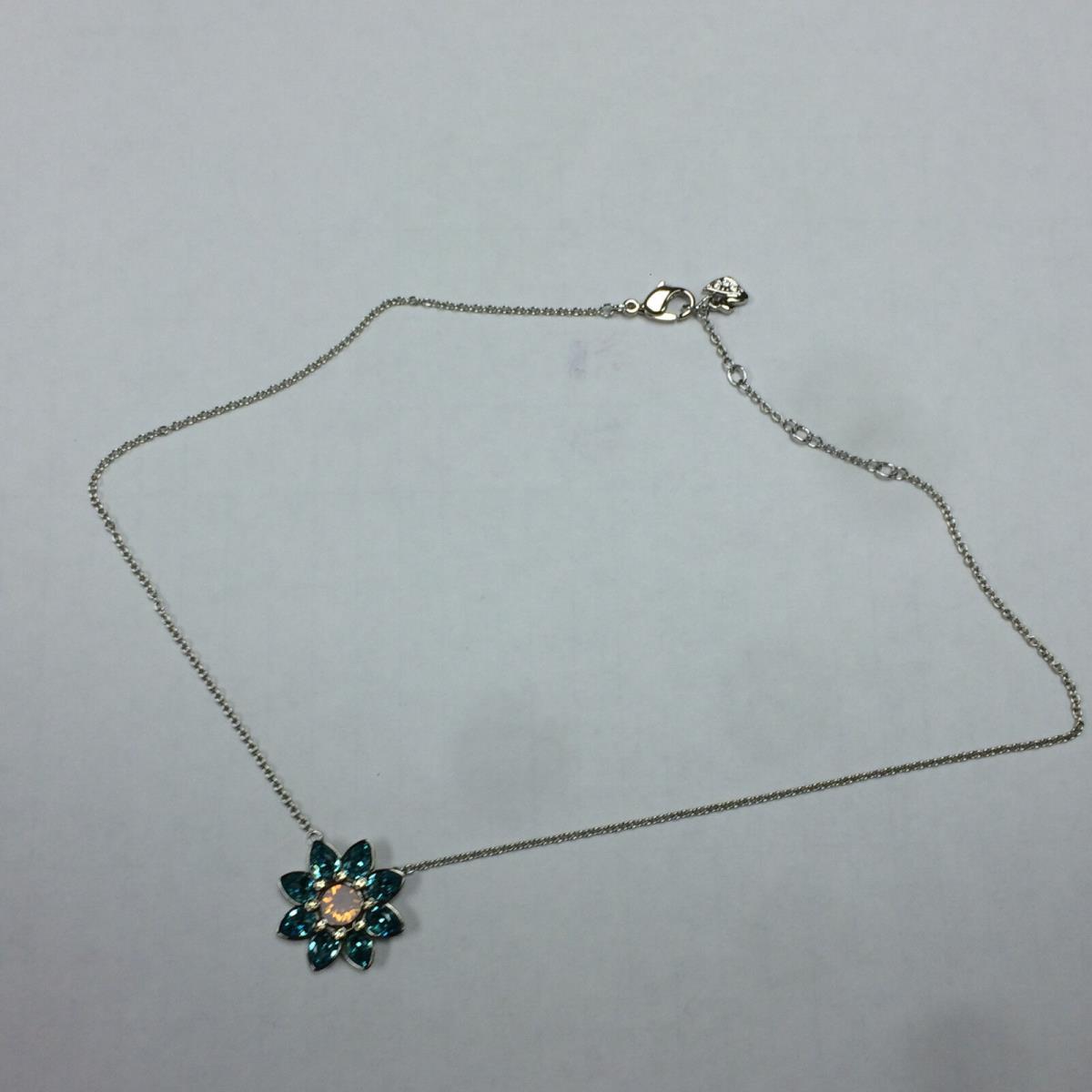 Swarovski - New- Silver- `adorn` Pendant Necklace 5037568 Retail