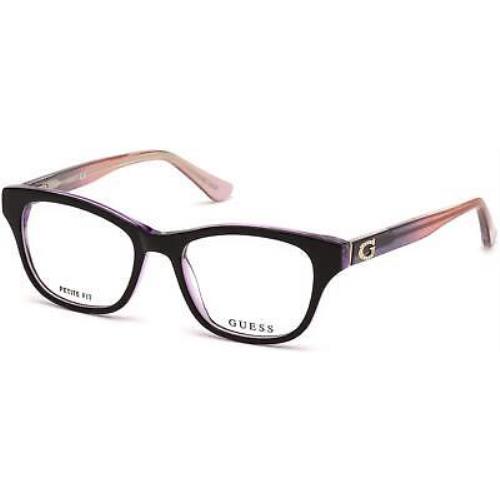 Guess GU 2678 GU2678 Shiny Black 001 Eyeglasses