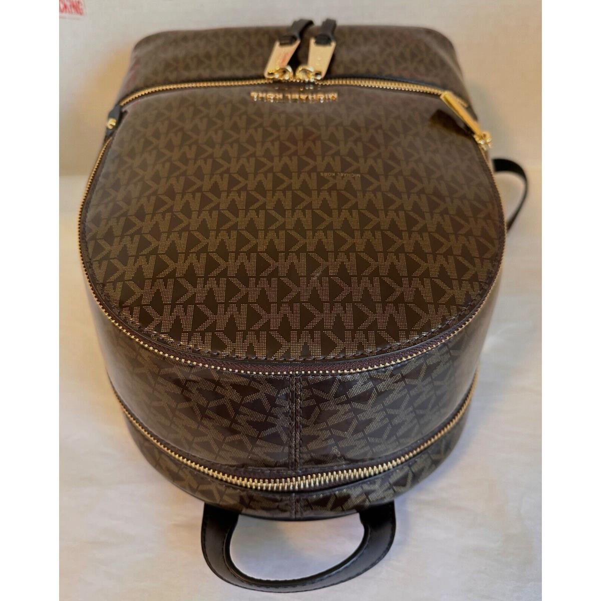 Michael kors rhea leopard hot sale backpack