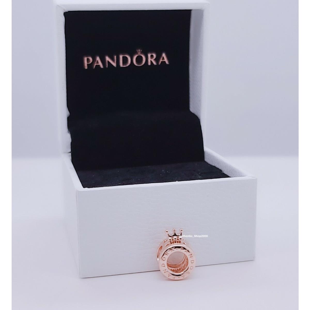 Pandora Rose 14k Gold Logo Crown O Charm Pendant 789036C00 ...